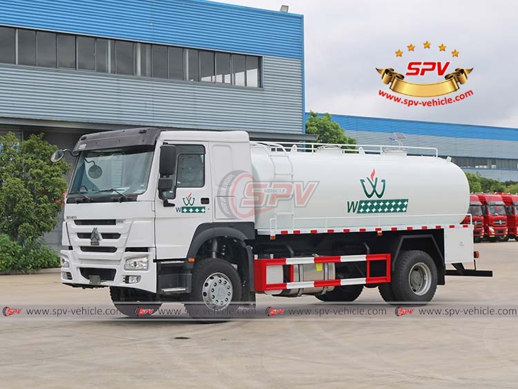 15,000 Litres Stainless Steel Tank Truck - LF